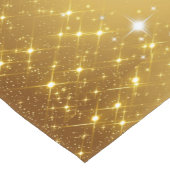 Goldene Glitzer Paradies für Kletterhexen: Kurzer Tischläufer (Ecke)