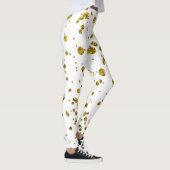 Goldene Glitzer schön Leggings (Rechts)