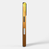 Goldene Glitzer-Tropfen mit warmem Glanz Case-Mate iPhone Hülle (Rückseite / Rechts)