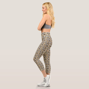 **"Goldene Gnade: Ein Palomino-FotoCollage"** Capri Leggings