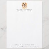 Goldene Goldmedaille Briefbogen (Vorderseite)