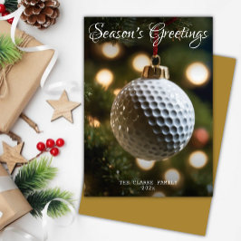Goldene Golfsaison Weihnachten