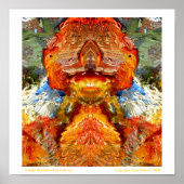 Goldene Göttin des Überflusses Poster (Vorne)