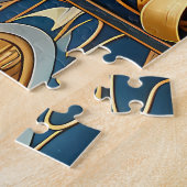 Goldene Göttin im Jugendstil Puzzle (Seite)