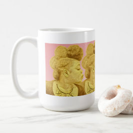 Goldene Göttin Kaffeetasse