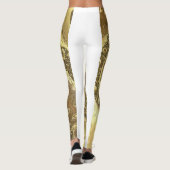 "Goldene Göttin: Luxe Leggings für jeden Moment! (Rückseite)