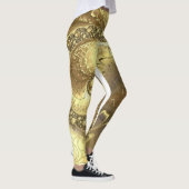 "Goldene Göttin: Luxe Leggings für jeden Moment! (Rechts)