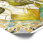 Goldene Göttin Poster (Ecke)