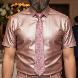 Goldene Gradienten der schicken Rose Hochzeit Krawatte