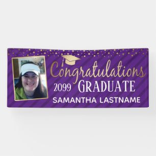 Goldene Gratulation Graduate 2022 Banner