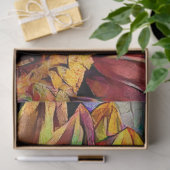 Goldene große Sonnenblume Elegante Kollektion Seidenpapier (Geschenk)