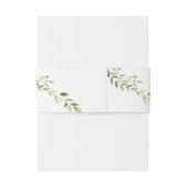 Goldene Grüne Hochzeit der Einladung Bauchband Einladungsbanderole (Rückseitenbeispiel)