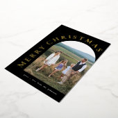 Goldene Gruß-Tour am Arch Folieneinladung (Gedreht)