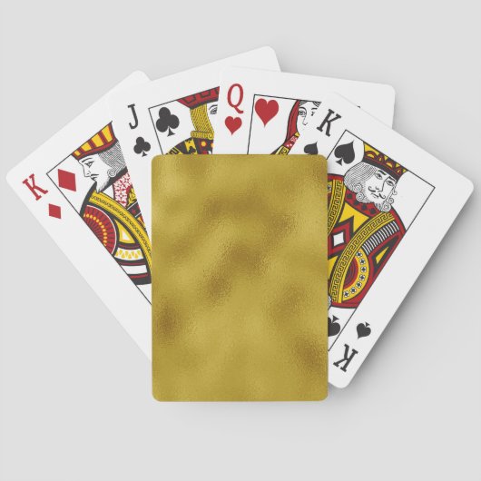 Goldene Hand Spielkarten (Rückseite)