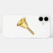 Goldene Handglocke mit Holzgriff Case-Mate iPhone Hülle (Rückseite (Horizontal))
