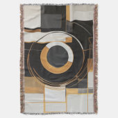 Goldene Harmonie Abstrakt Decke (Vorderseite Vertikal)