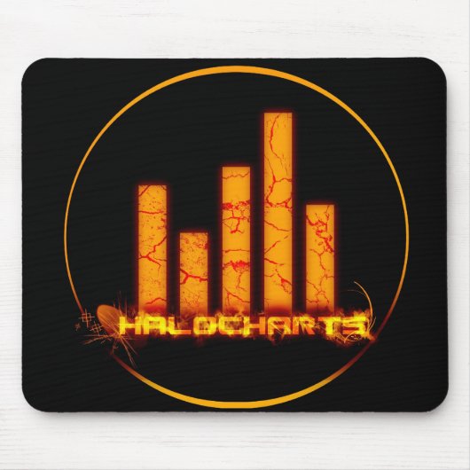 Goldene HC Mausunterlage Mousepad (Vorne)