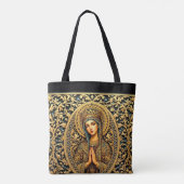 Goldene Heilige Ikone - Jesus Tasche (Rückseite)