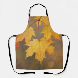 Goldene Herbst-Ahornblätter Schürze