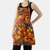 Goldene Herbstblätter und -körbe - Liebe Herbst Schürze (InSitu)