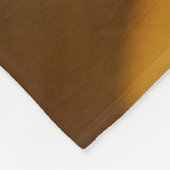 Goldene Herbstblätter Weihnachtsgeschenk Fleecedecke (Ecke)