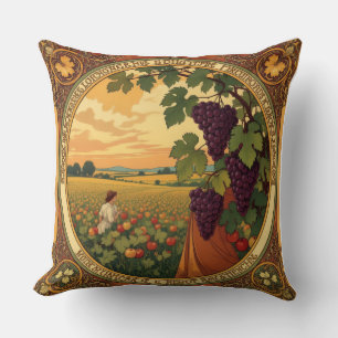   Goldene Herbsternte – Reichtum der Natur Kissen