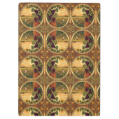 Goldene Herbsternte – Reichtum der Natur Klemmbrett (Rückseite)