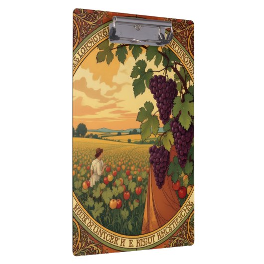 Goldene Herbsternte – Reichtum der Natur Klemmbrett (Rechts)