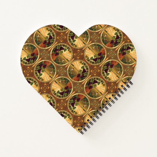 Goldene Herbsternte – Reichtum der Natur Notizblock (Rückseite)