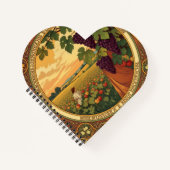 Goldene Herbsternte – Reichtum der Natur Notizblock (Vorderseite)