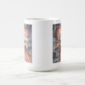 Goldene Herbstfee Kaffeetasse (Mittel)