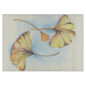 Goldene Herbstginkgo-Blätter Schneidebrett (Vorderseite)