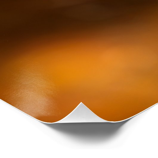 Goldene Herbstlaube Poster (Ecke)