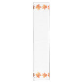 Goldene Herbstmaple-Blätter Kurzer Tischläufer (Vorderseite)