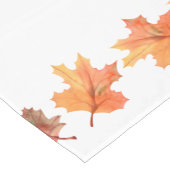 Goldene Herbstmaple-Blätter Kurzer Tischläufer (Ecke)