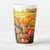 Goldene Herbstorange Milchtasse (Vorderseite)