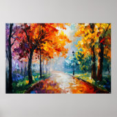 Goldene Herbstpassage Poster (Vorne)