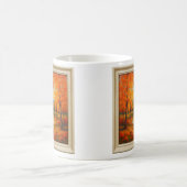 Goldene Herbstreflexionen Kaffeetasse (Mittel)
