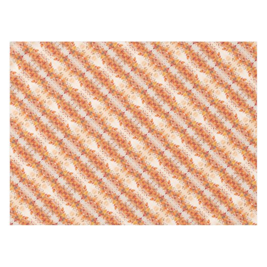 Goldene Herbstrückgänge Tischdecke (Vorderseite (Horizontal))