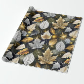 Goldene Herbstsaison 02 Geschenkpapier (Ungerollt)