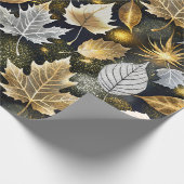 Goldene Herbstsaison 02 Geschenkpapier (Ecke)