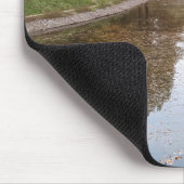 Goldene Herbstsee-Edition Mousepad (Ecke)