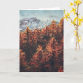 Goldene Herbstsonne Karte (Gelbe Blume)