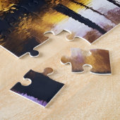 Goldene Herbstwälder Ruhe Puzzle (Seite)