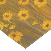 Goldene Herbstwoche Wildblume - Rustikaler Fall Kurzer Tischläufer (Ecke)