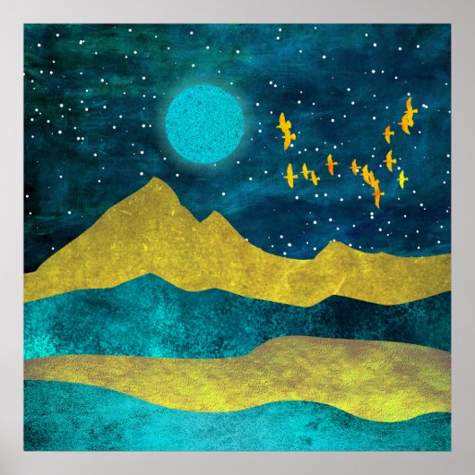 Goldene Herde Poster (Vorne)