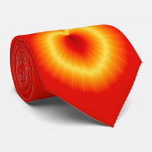 Goldene Herz-Krawatte Krawatte (Gerollt)