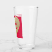 goldene Herzen Glas (Links)