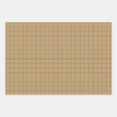 Goldene Herzen, Pom Poms, Megaphone Muster Geschenkpapier Set (Vorderseite 2)