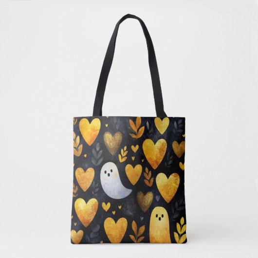 Goldene Herzen und Geister Tasche (Vorderseite)